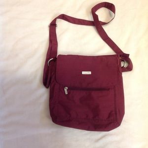 Baggallini Cross Body Burgundy Bag